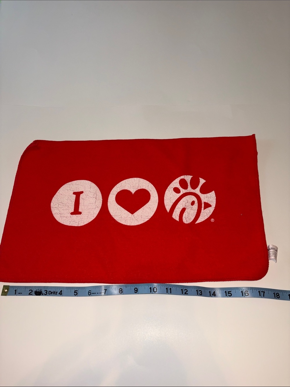 Red Chick-fil-A cloth